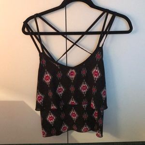 Strappy Patterned Tank